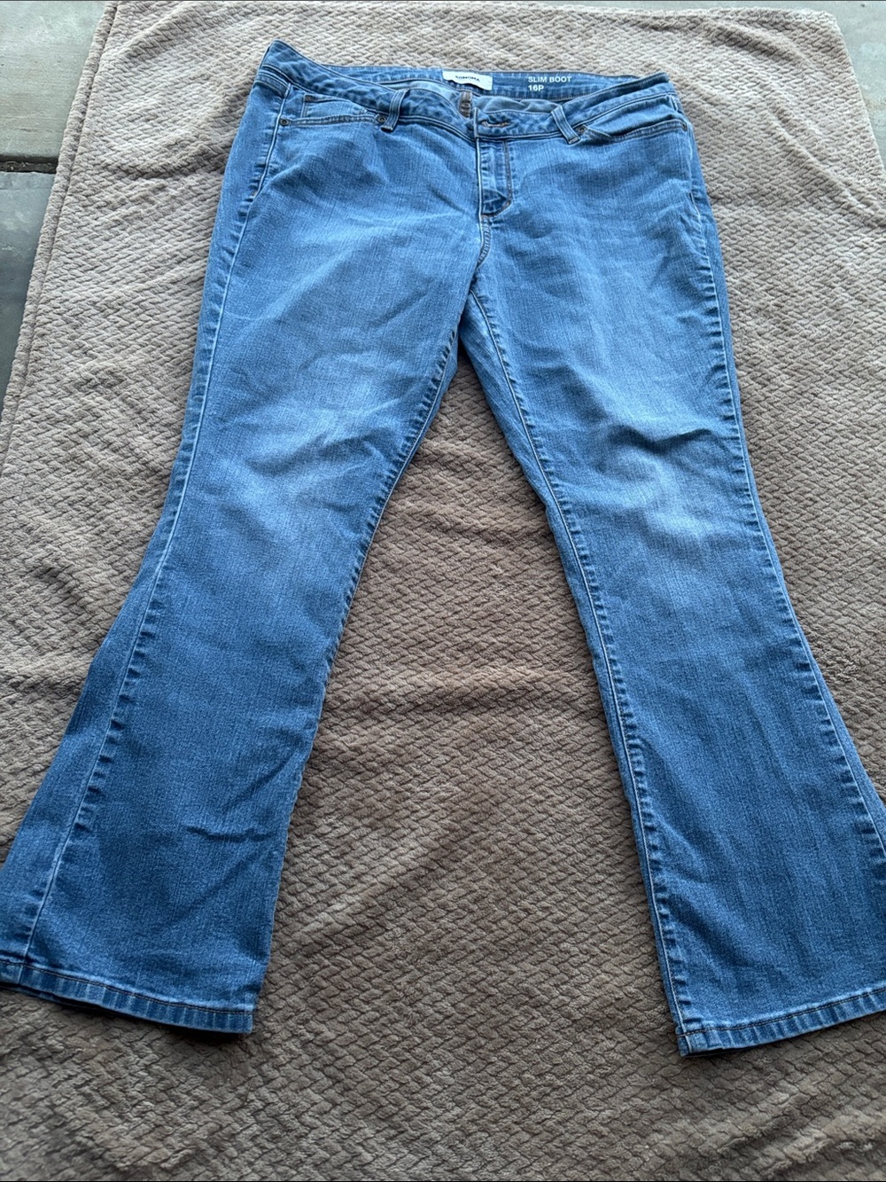 Sonoma Medium Blue Flare Jeans